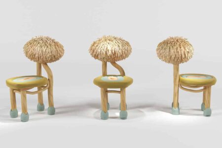 NN Chair. Khaled El Mays. House of Today. Design Miami. Diseño de autor. Art Design | nn chair 2021 by khaled el mays at house of today courtesy of house of today and khaled el mays 2