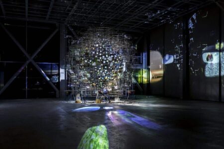 realidad aumentada. Fundación Cartier. Jean Nouvel. arte inmersivo | night into day roomdiseno3