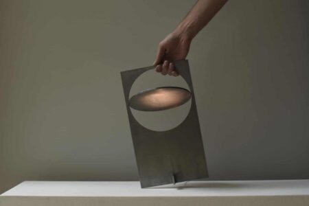 Manu Bañó, diseño español | obj 01 lamp in raw steel