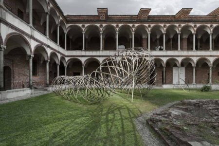 Kengo Kuma. Interni Creative Connections. Milan Design week 2021. Fuorisalone | oppoxkengo kuma bamboo ring 2 0 3