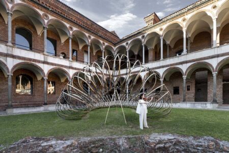 Interni Creative Connections. Milan Design week 2021. Fuorisalone | oppoxkengo kuma bamboo ring 2 0 midori komachi and violin 2