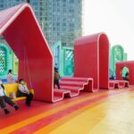 Over The Rainbow. Paisajismo urbano en la azotea de un edificio. 100Architects | over_the_rainbow 100architects roomdiseno1