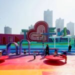 Over The Rainbow. Paisajismo urbano en la azotea de un edificio. 100Architects | over_the_rainbow 100architects roomdiseno13