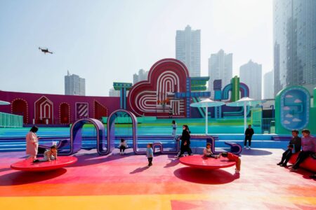 Over The Rainbow. Paisajismo urbano en la azotea de un edificio. 100Architects | over_the_rainbow 100architects roomdiseno13
