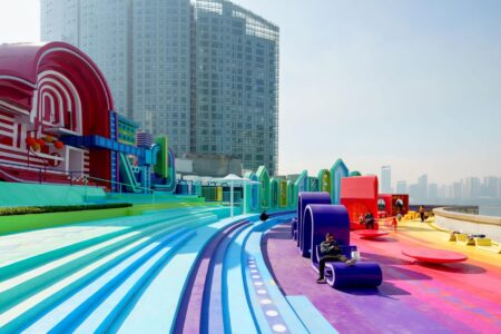 Over The Rainbow. Paisajismo urbano en la azotea de un edificio. 100Architects | over_the_rainbow 100architects roomdiseno14