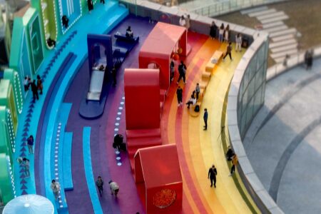 Over The Rainbow. Paisajismo urbano en la azotea de un edificio. 100Architects | over_the_rainbow 100architects roomdiseno21