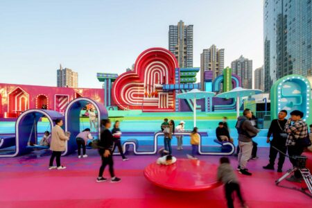 Over The Rainbow. Paisajismo urbano en la azotea de un edificio. 100Architects | over_the_rainbow 100architects roomdiseno3