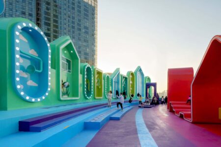 Over The Rainbow. Paisajismo urbano en la azotea de un edificio. 100Architects | over_the_rainbow 100architects roomdiseno5