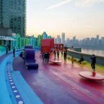 Over The Rainbow. Paisajismo urbano en la azotea de un edificio. 100Architects | over_the_rainbow 100architects roomdiseno7