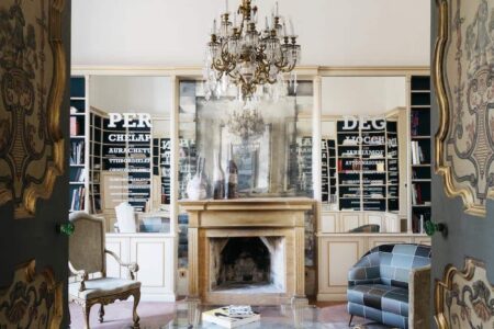 Hotel boutique, Palazzo Luce, galería de diseño, diseño histórico | palazzoluce library 02