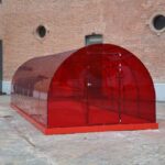 Centro Cultural Conde Duque. Desarrollo sostenible. Patrick Hamilton. MadBlue | patrick hamilton_invernadero rojo 2