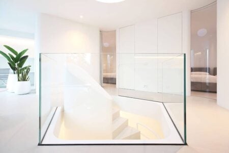 casa prefabricada, Pinwheel, geometría formal | pinwheel house11