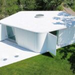 casa prefabricada, Pinwheel, geometría formal | pinwheel house14
