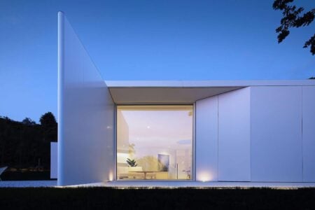 casa prefabricada, Pinwheel, geometría formal | pinwheel house3