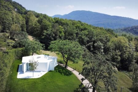 casa prefabricada, Pinwheel, geometría formal | pinwheel house6