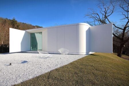 casa prefabricada, Pinwheel, geometría formal | pinwheel house8