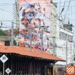 Street art. arte callejero. Street Art Lisboa | poseidon mural de pichiavo en santa apolonia2