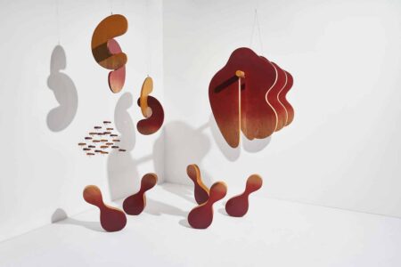 Presences. Isabelle Baudraz.. Discovered. Diseño emergente con madera. AHEC | presences by isabelle baudraz_american cherry_credit jason yates