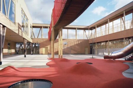 arquitectura nórdica, R2K arquitectura, madera, colegio de madera | r2k architectes6