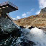 Trollstigen Visitor Centre. Møre og Romsdal, Noruega. Reiulf Ramstad Arkitekter. Arquitectura nórdica | rauma trollstigen arbeid med anlegget for nasjonal turistveg pa stigrora