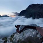 Trollstigen Visitor Centre. Møre og Romsdal, Noruega. Reiulf Ramstad Arkitekter. Arquitectura nórdica | rra_trollstigen_platform 20diephotodesigner de