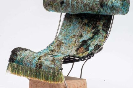 Flying Chair. KRJST Studio. RSLT Atelier. Collectible Design Fair. Art Design | rslt atelier flying chair 2020 rslt atelier sebastien delahaye courtesy