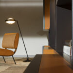 Round D.154.5. Gio Ponti. Molteni. Sillones de diseño italiano. Supersalone. Milan Design Week | round gio_ponti molteni roomdiseno2