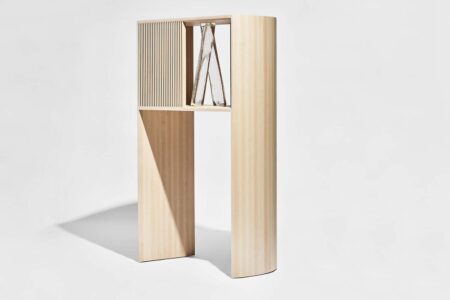 Shelter Within. Duncan Young. Discovered. Diseño emergente con madera. AHEC | shelter within by duncan young_hard maple_credit tim robinson