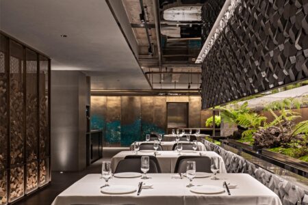 formas onduladas. Siji Minfu. restaurante en Pekín | siji minfu roomdiseno19
