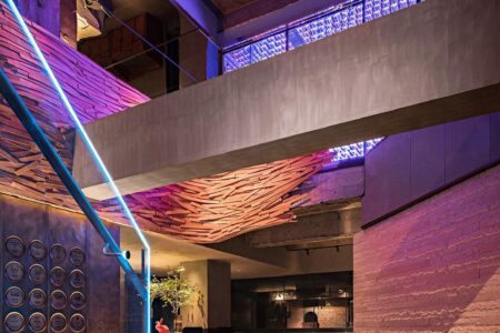 formas onduladas. Siji Minfu. restaurante en Pekín | siji minfu roomdiseno4