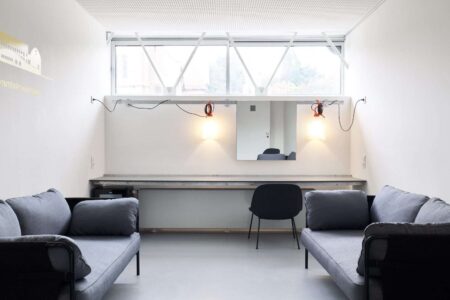 fábrica de vidrio. museo del vidrio. SO-IL | site verrier room diseno 1