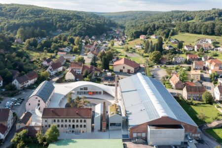 fábrica de vidrio. museo del vidrio. SO-IL | site verrier room diseno 18