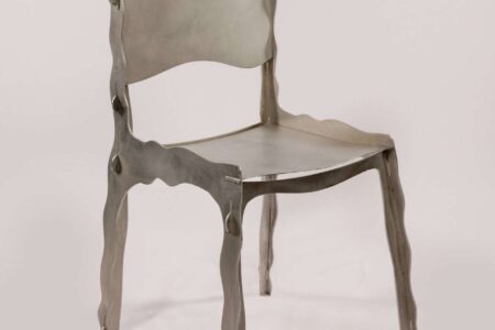 mueble de metal. mobiliario clásico. Six Dots | six dots