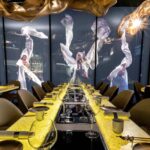Soon Grill Restaurant. AEV Architectures Diseño de restaurante inspirado en la danza | soon_grill porcelanoa roomdiseno3