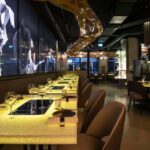 Soon Grill Restaurant. AEV Architectures Diseño de restaurante inspirado en la danza | soon_grill porcelanoa roomdiseno8