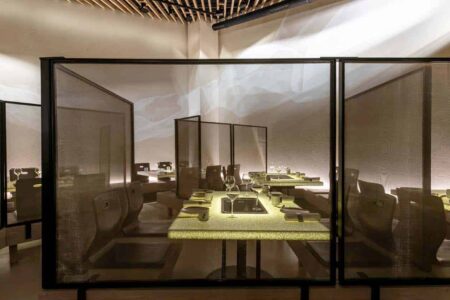 Soon Grill Restaurant. AEV Architectures Diseño de restaurante inspirado en la danza | soon_grill porcelanosa roomdiseno6