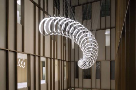 SpY, arte lumínico, escultura cinética, Inselspital | spy18