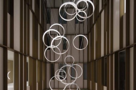 SpY, arte lumínico, escultura cinética, Inselspital | spy2