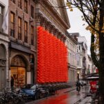 Cones. SpY. Lichtfestival Ghent. Gante, Bélgica