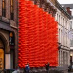 Cones. SpY. Lichtfestival Ghent. Gante, Bélgica