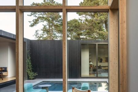 Hamptons, casa de verano, Shou sugi ban, estilo japonés | starling architecture 12