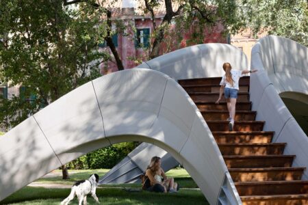 Striatus Bridge. Zaha Hadid. Bienal de Venecia de Arquitectura. Diseño paramétrico | striatus_brg zha_naaro_2