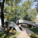 Striatus Bridge. Zaha Hadid. Bienal de Venecia de Arquitectura. Diseño paramétrico | striatus_brg zha_naaro_6