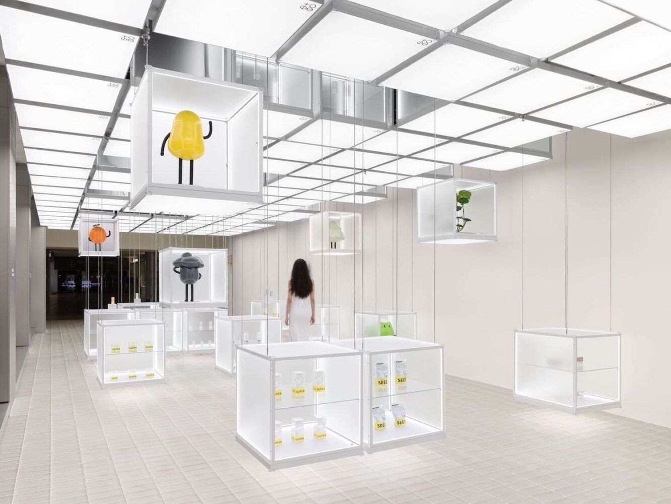 cajas móviles. Super Seed. tienda futurista. FOG Architecture | super seed10