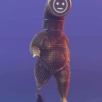 Fat Tube Guy. Tribe Golden Circle. 3D Modeling. Smack. Colección SOLO | tribe golden circle characters 2_fat tube guy 2b_gold_low