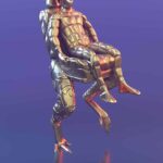 Chair Walker. Tribe Golden Circle. 3D Modeling. Smack. Colección SOLO | tribe golden circle characters 6_chair walker_gold_low