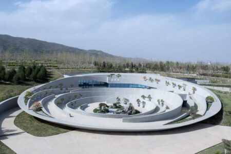 Diseño paramétrico. Delugan Meissl Associated Architects. Diseño de invernadero. jardín botánico | taiyuan botanical garden13
