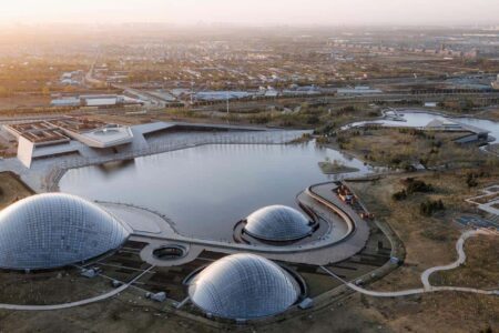 Diseño paramétrico. Delugan Meissl Associated Architects. Diseño de invernadero. jardín botánico | taiyuan botanical garden17