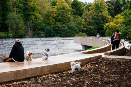 arquitectura y paisaje. arquitectura flotante. mirador. paisajes de Escocia | the gathering place roomdiseno7