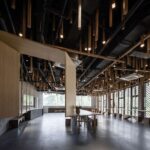 museo de arte contemporáneo. arquitectura circular. Syn Architects | tiangang village38